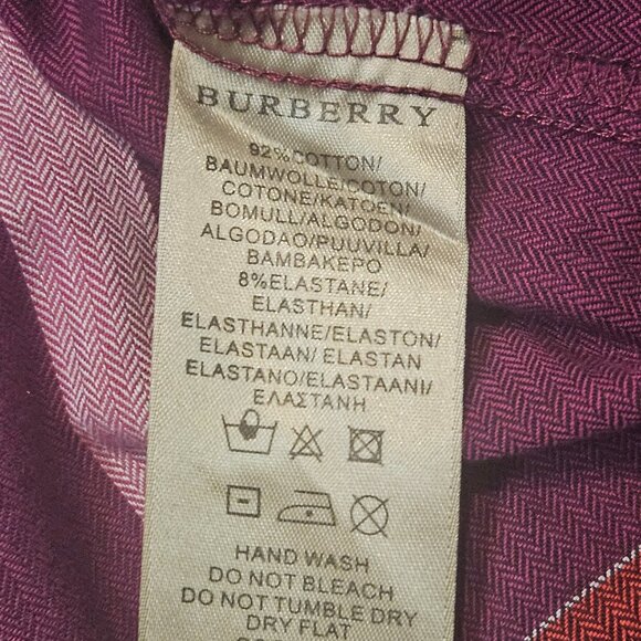 Burberry Brit Button Down Shirt, Size Large - Picture 8 of 11